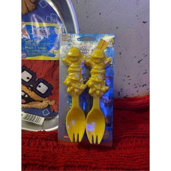 1998 Rugrats Wilton Cake Pan Nickelodeon Birthday Party Retired Bonus Kids Kutle - Picture 2 of 3